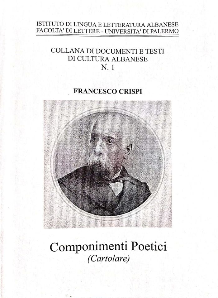 -7- Componimenti Poetici (Cartolare) di Francesco Crispi